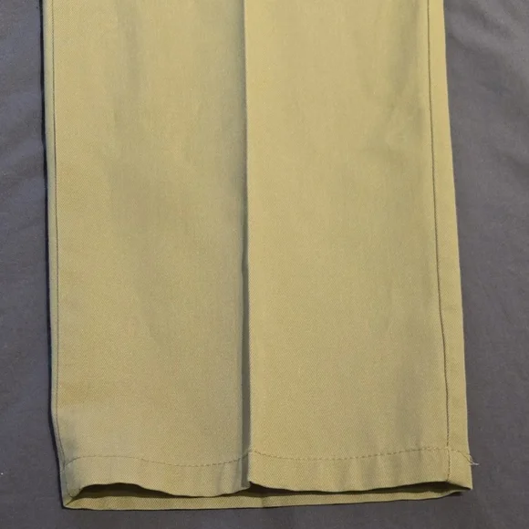 Dickies Women's Straight Leg Pants in Light Yellow - Picture 6 of 13